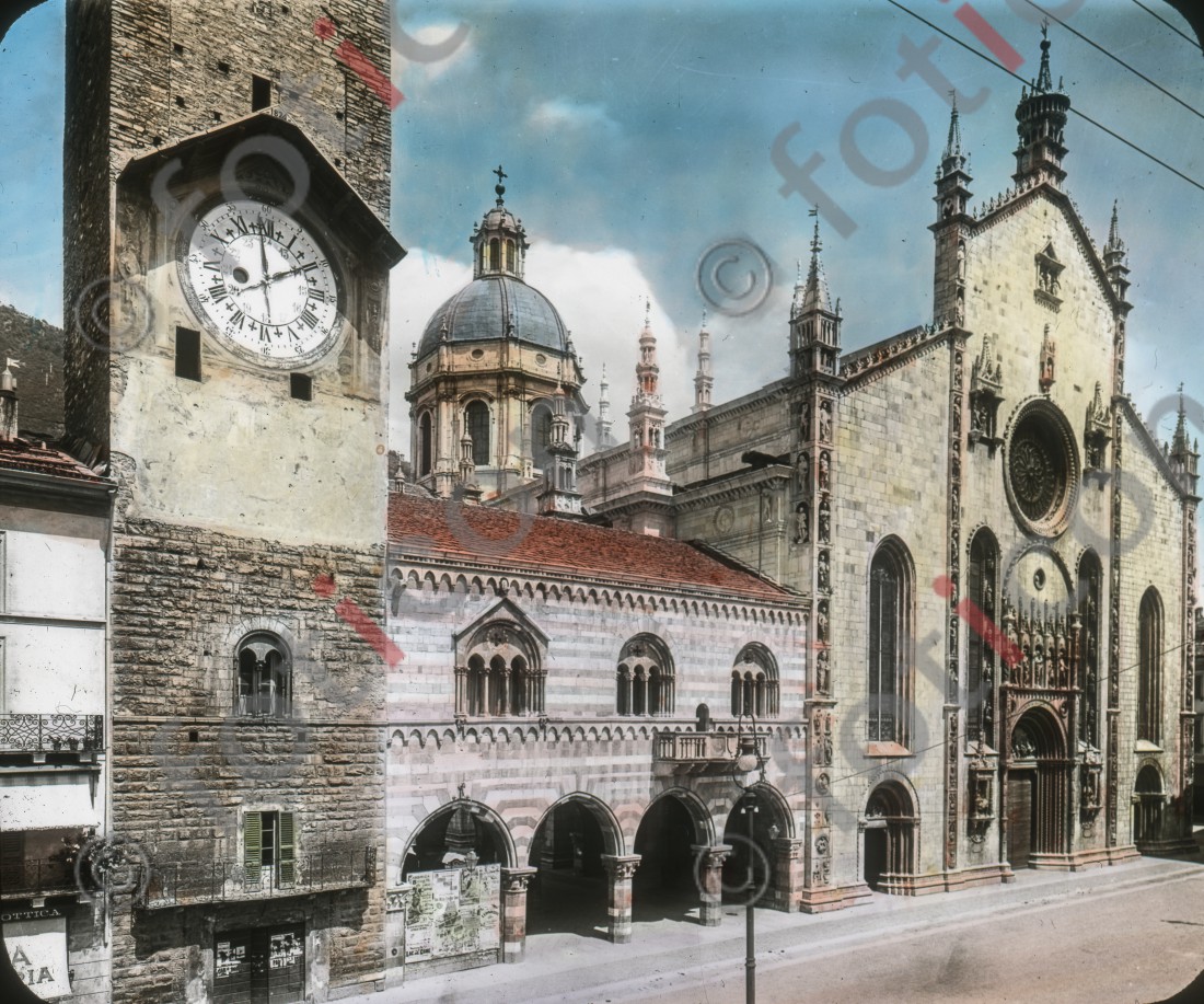 Das Rathaus von Como | The town hall of Como - Foto foticon-simon-176-011.jpg | foticon.de - Bilddatenbank für Motive aus Geschichte und Kultur